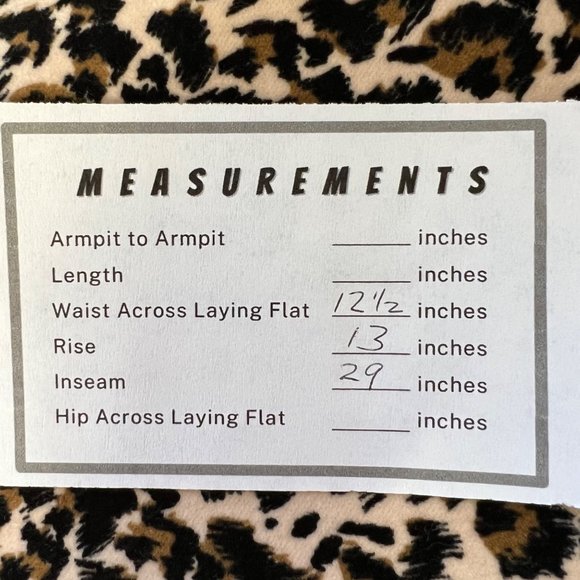 Rebecca Taylor Leopard Print Velvet High Waist Skinny Ankle Pants size 2 - Picture 12 of 12
